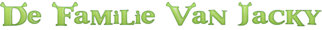 de familie van jacky